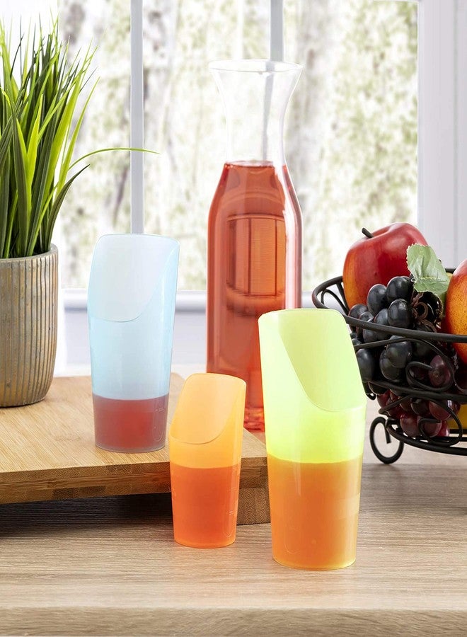 Special Supplies Combo Pack of 9 Flexible Drinking Cups with Nose Mold Cutout, 9 Pc. Set for Physical Therapy, Recovery, and Rehabilitation, BPA-Free Drink Tumblers, Kids and Adults - Image 3